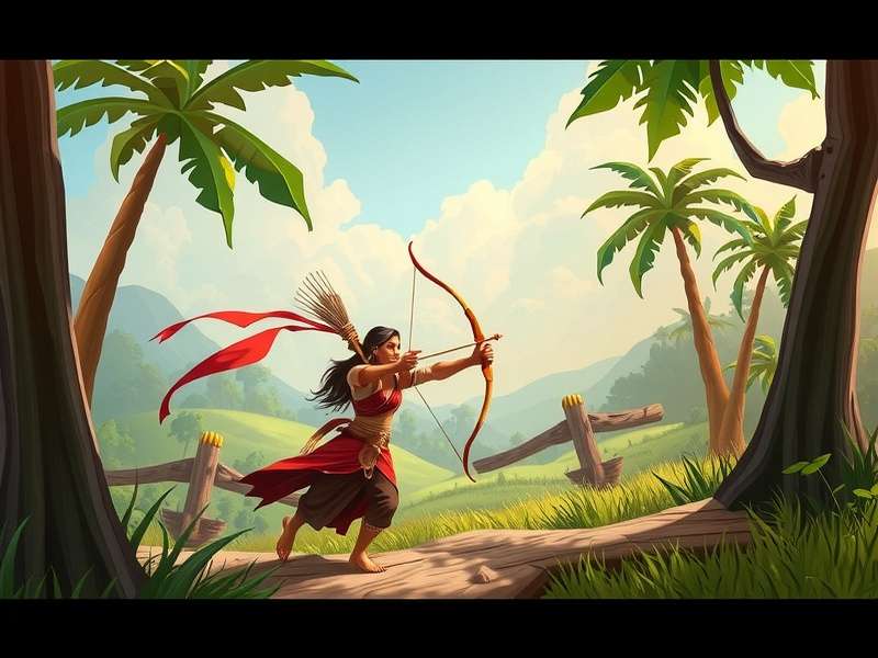 Indian Arrow King Gameplay Screenshot